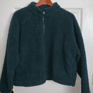 Turquoise American Eagle Sherpa